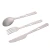 Import 2020 High quality Amazon Hiking Titanium Cutlery Set Travel Portable Camping Spoon/Fork/Knife from China