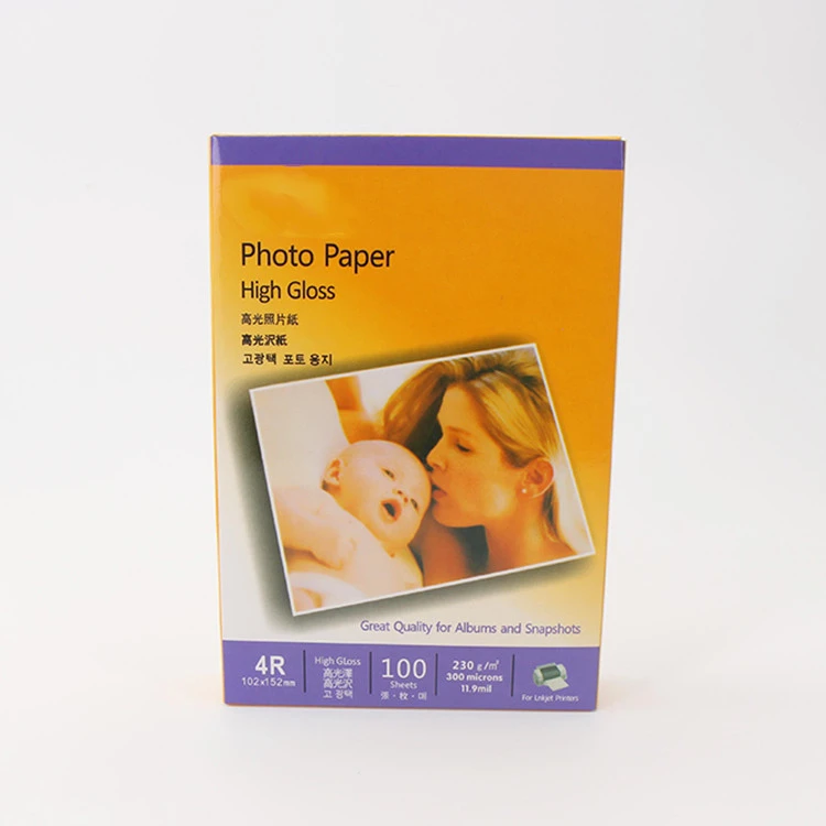 2020 Hot Sale  Office Paper 4R230G 6 Inch Photo PaperA6  paper/photo paper 4x6