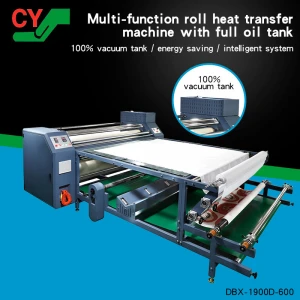 2020 Like pengda 1700 roll to roll pressing sublimation polyester textile small  roller heat transfer machine