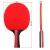 Import 2020  new table tennis paddle set poplar board retractable table tennis net sets black piongpong racket from China