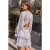 Import 2020 New Women Floral Print V Neck Cut-Out Ruffle Mini Boho Dress from China