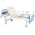 Import 2020 Top Selling One Crank ABS Head and Foot Board Manual Hospital Bed from China