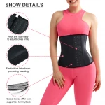 2021 Dropshipping Abdominal High Compression Body Shaper Waist Cincher Shapewear Fitness Belt Slimming Belt Waist Trimmer
