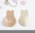 Import 2021 New Product Rabbit Ear Silicone Self Adhesive Push Up Bras Invisible Strapless Lifting Nipple Covers Sexy Underwire from China