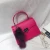 Import 2021 womens handbag fashion matte PVC bag trendy color single shoulder bag ladies from China