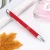 Import 2024Gift Promotional Ball Pen Customized Logo Black White Slim Metal Body Twist Ballpoint Pen from China
