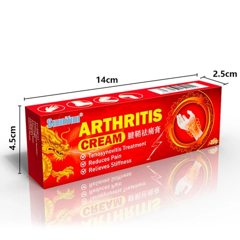 20g Anti Arthritis Joint Pain Relief Ointment Tenosynovitis Care Sports Support Cream Therapy Chinese medicine Plaster Hand
