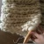Import 21-23micron super bulky knitted merino wool tops roving hand knitting thick yarn from China