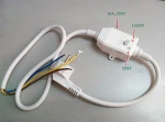 220V power cord/AC power cords for electric water heater
