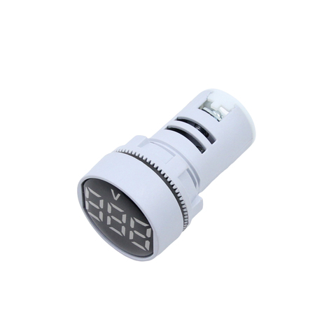 Buy 22mm Voltage Meter Led Panel Digital Display Mini Voltmeter Ad16 ...