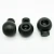 Import 24.5mm Big ball shape black color spring loaded plastic cord lock, spring cord stopper, ball shape plastic toggle from China