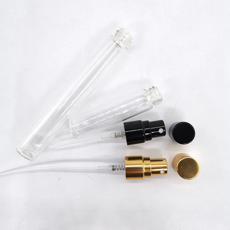 2ml / 5ml / 8ml / 10ml Atomizer Empty Glass Perfume Sample Bottles Cosmetic Glass Perfume Spray Gift Bottle