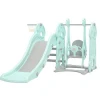 3-8 years Age and Sports Toy Style kids swing and slide sets