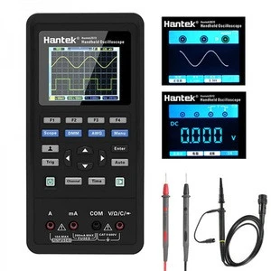 3 In 1 Portable handheld Hantek-2D72 2 channel 250msa 70mhz Digital Oscilloscope kit with Multimeter