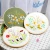 3 Sets Embroidery Starter Kit Cross Stitch Kit Include 3 Embroidery Clothes with Floral Pattern Instructions And bamboo hoops