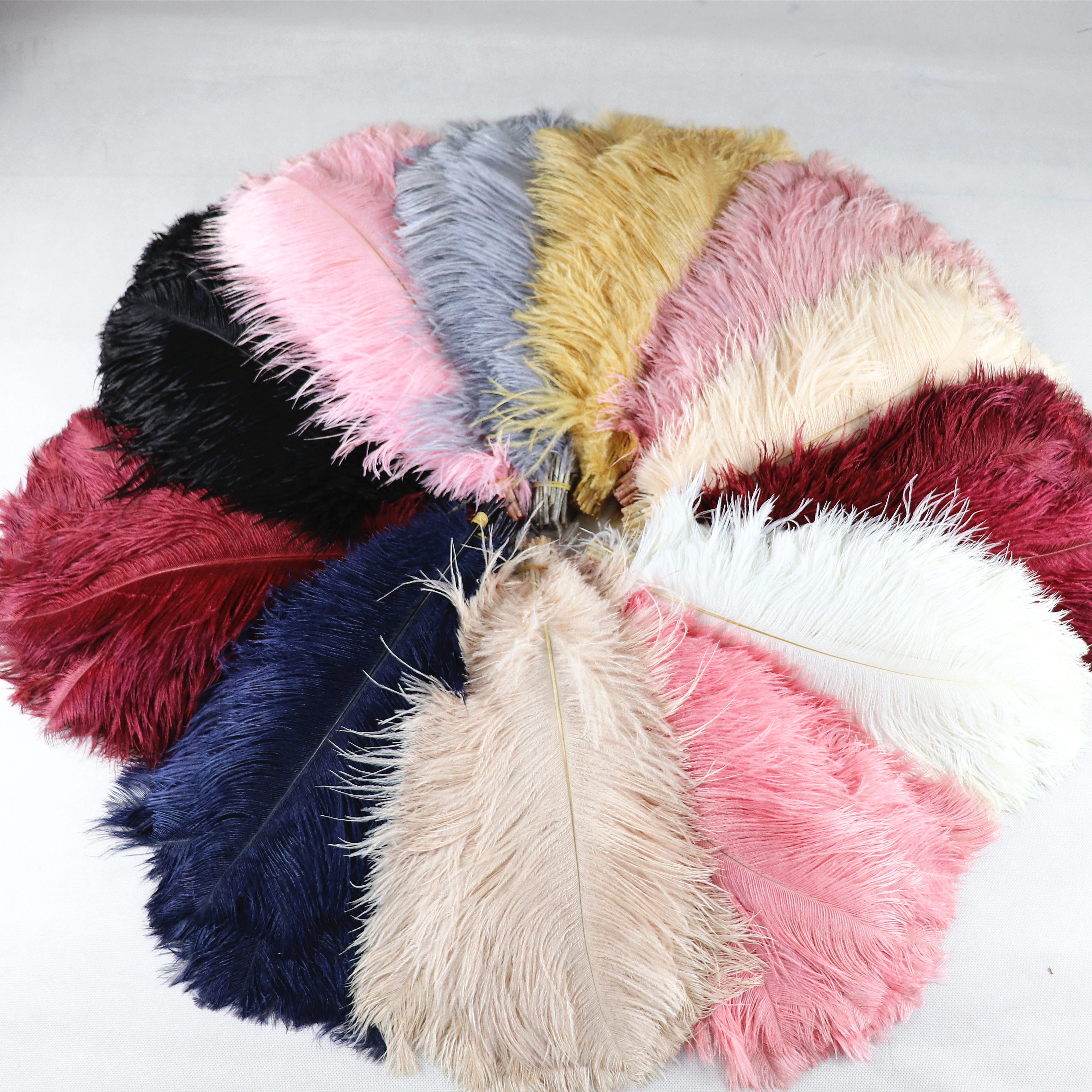 30-35cm Decoration Synthetic Ostrich Feathers for Wedding Bouquet