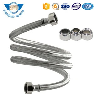 304/ 316 Stainless Steel Flexible Braided Metal Plumbing Hose For Wash Basins Inlet Hose water Hose Pipe