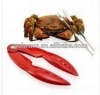 304 stainless steel crab craker seafood tools Plier seafood tools lobster cracker Crab cracker with powder coating