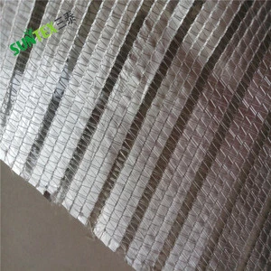 3.2m width silver Aluminum Shade Nets, 60% silver reflective greenhouse inside use shade net thermal screen