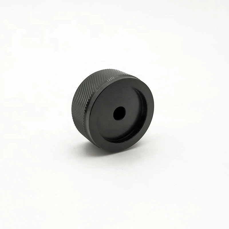 34x17mm Black Aluminum Rotary Switch Adjusting Knob
