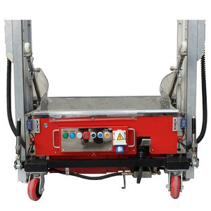 380V Auto Building And Construction Machinery Wet Wall Rendering Machine Cement Plaster Equipment Price