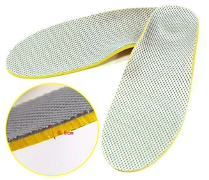 3D Premium Comfortable Orthotics flat foot Insole TPU Orthopedic Insoles for Shoes insert Arch Support pad