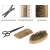 Import 3Pcs/set Boar Bristle Mens Shaving Brush Beard Comb and Scissor Kit With Customized Logo from China
