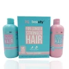 3Q beauty hair shampoo and conditioner smooth fragrance for longer stronger shampoo