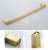 Import 4 Pieces Bathroom Accessories Set Brushed Gold Stainless Bathroom Accessory Towel Rack Holder from China