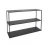 Import 4-Tier Shelving Unit Metal Shelves Open Narrow Etagere Bookcase for Office Living Room school/library cheap narrow bookcase from China