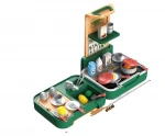 41PCS Hot selling Mini Dishes Accessories and Knife Kitchen Toys Pretend Play