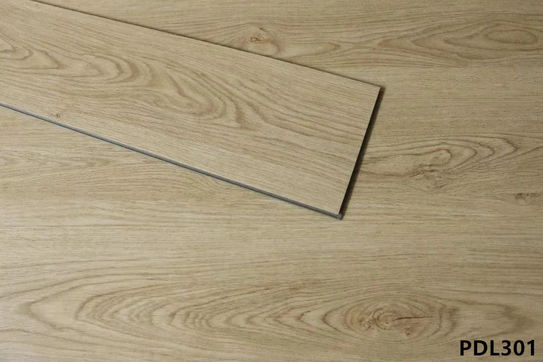 4.2mm black bottom SPC flooring wood grain series environmental protection stone plastic lock flooring