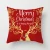 Import 45x45 christmas theme throw pillow case blank digital floral cushion cover for printing from China