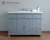 Import 48 inch wood furniture bathroom with Brushed nickel finish hardware from China