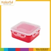 5 color for cheap plastic food storage container 500ml