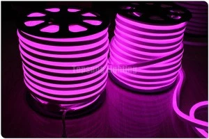 50 meter spool purple 12 Volt led neon flexible tube 2835 SMD trade assurance Distributor
