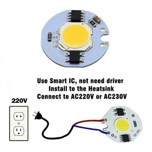 5W 220V Input Smart IC DIY COB LED light Chip for LED Spotlight Floodlight