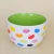 Import 6 Two Tone Colors Melamine Salad Bowl Round Shape mixing bowl from China
