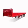 60 Ton Side Wall Fence Semi Trailer 3 Axle Cargo Transport Truck Trailer