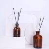 60ml 125ml 250ml 250ml 500ml Brown Wide Frosted Mouth Reagent Bottle Medicinal Bottle Household Aroma Reed Diffuser Bottle