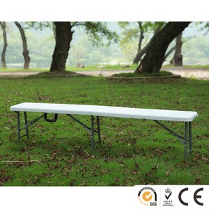6ft 183cm outdoor garden fold in half patio benches for holiday vacation