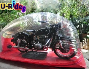 8 Feet inflatable Motorcycle Cover for Dustproof waterproof sun protection