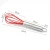 Import 8 Inch Heat Resistant Silicone Egg Beater Silicone Coated Egg Whisk With Stainless Steel Handle from China
