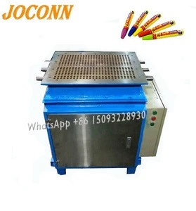 80mm-100mm Length Hydraulic Crayon Mould  Machine motor drive automatic wax crayon making  with brass mould cavities