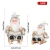 Import 8&quot;Inch Christmas Santa Claus   Ornaments Decorations Tree Hanging Figurines Collection Doll Pendant Small Traditional Holiday from China