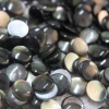 9mm Black mother of pearl shell loose gemstone
