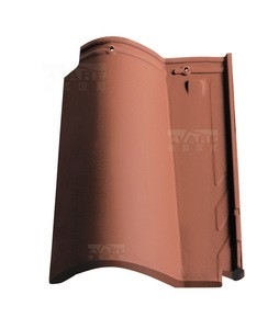 A133F1 bent French /Spainish style clay roof tile factory outlet  factory price for whole sales , household and public use