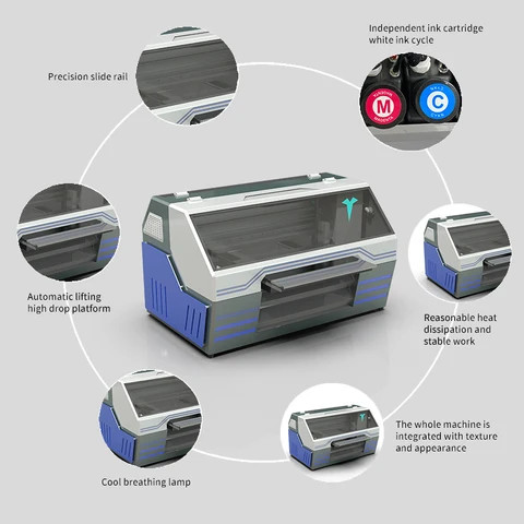 Buy A2 Size Uv Flatbed Printer 3d Textured Raised Embossed Printing ...