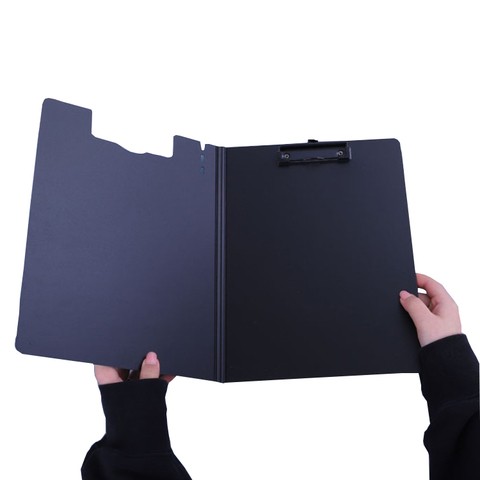 A4 Foamed PP clipboard vertical school & office document file accessories folder restaurant rigid menu pp folder clip binders