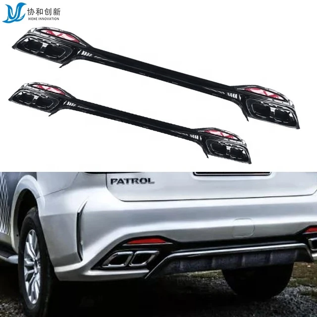 ABS Perfect Fitment Modified Body Kits Parts Car Rear Bumper Guard for Patrol